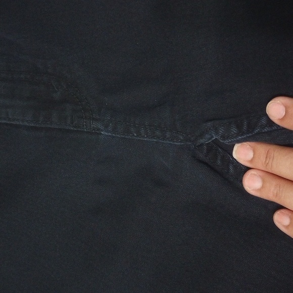 Boys Levis 502 Regular Taper Black Denim Pants - Picture 8 of 10